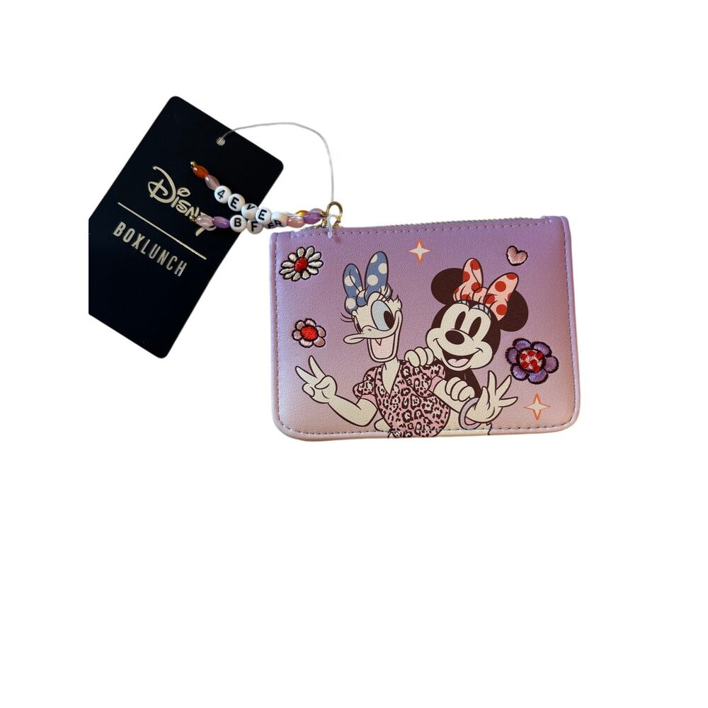 Disney Minnie Mouse and Daisy besties card holder wallet Box Lunch exclusive